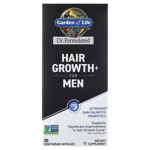 Garden Of Life Hair Growth For Men 30 Vegetarian Capsules product image