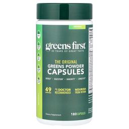 Greens First Greens Powder Capsules 180 Capsules
