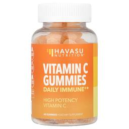 Havasu Nutrition Vitamin C Gummies Daily Immune Orange 60 Gummies