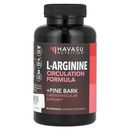 Havasu Nutrition L Arginine Circulation Formula Pine Bark 90 Capsules product image