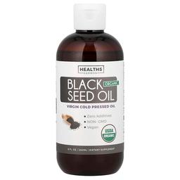 Healths Harmony Organic Black Seed Oil 8 Fl Oz 240 Ml