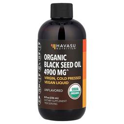 Havasu Nutrition Organic Black Seed Oil Unflavored 8 Fl Oz 236 Ml