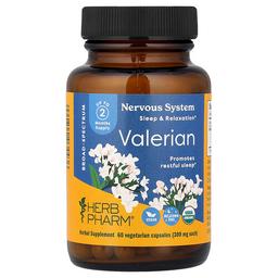 Herb Pharm Valerian 300 Mg 60 Vegetarian Capsules