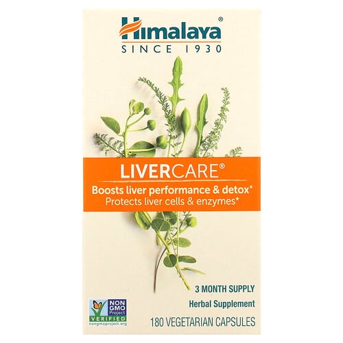 Himalaya Liver Care 180 Vegetarian Capsules product image