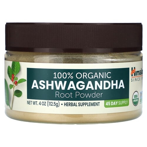 Himalaya 100 Organic Ashwagandha Root Powder 4 Oz 112 5 G product image
