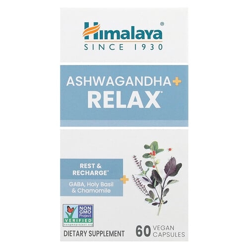Himalaya Ashwagandha Relax 60 Vegan Capsules product image