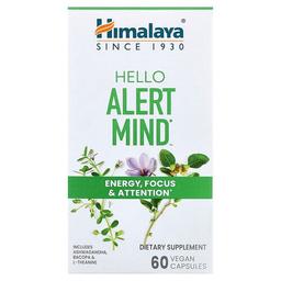 Himalaya Hello Alert Mind 60 Vegan Capsules