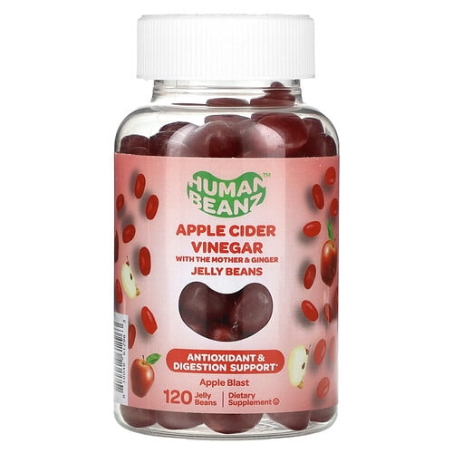 Human Beanz Apple Cider Vinegar Jelly Beans Apple Blast 120 Jelly Beans product image
