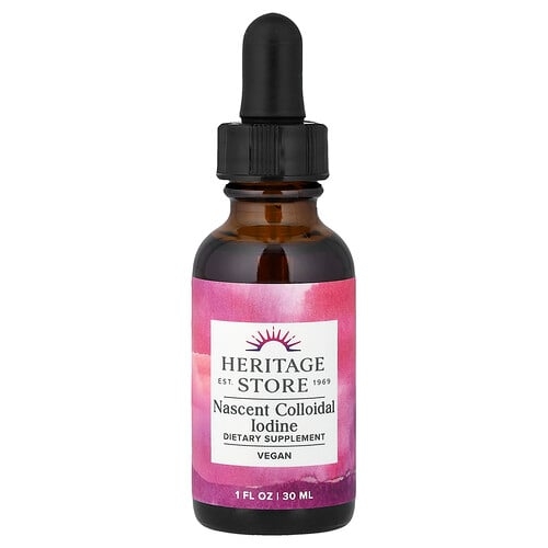 Heritage Store Nascent Colloidal Iodine 1 Fl Oz 30 Ml product image