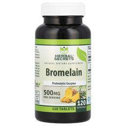 Herbal Secrets Bromelain 500 Mg 120 Tablets