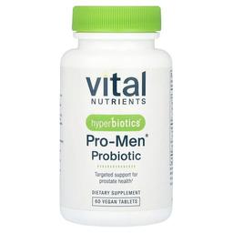 Vital Nutrients Hyperbiotics Pro Men Probiotic 60 Vegan Tablets