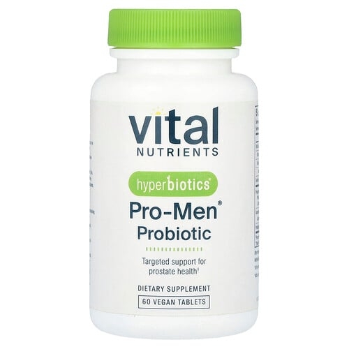 Vital Nutrients Hyperbiotics Pro Men Probiotic 60 Vegan Tablets product image