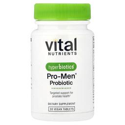 Vital Nutrients Hyperbiotics Pro Men Probiotic 30 Vegan Tablets