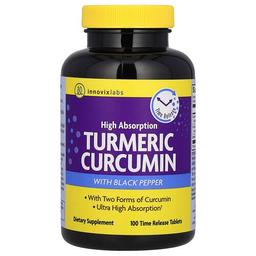 Innovixlabs Turmeric Curcumin High Absorption 100 Time Release Tablets