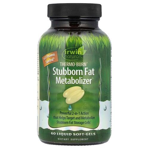 Irwin Naturals Thermo Burn Stubborn Fat Metabolizer 60 Liquid Soft Gels product image