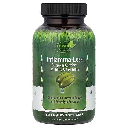 Irwin Naturals Inflamma Less 80 Liquid Soft Gels product image