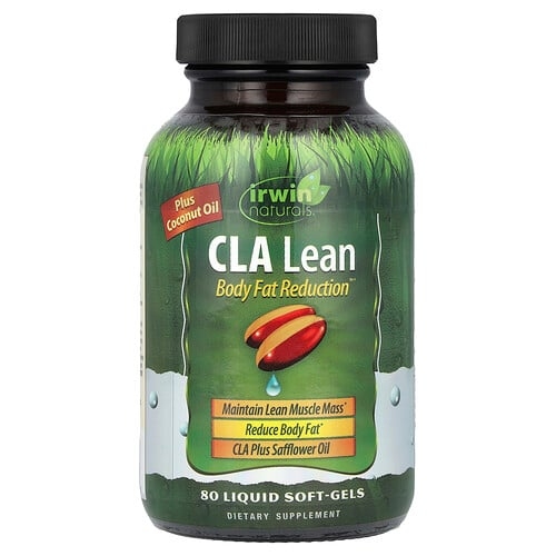 Irwin Naturals Cla Lean Body Fat Reduction 80 Liquid Soft Gels product image