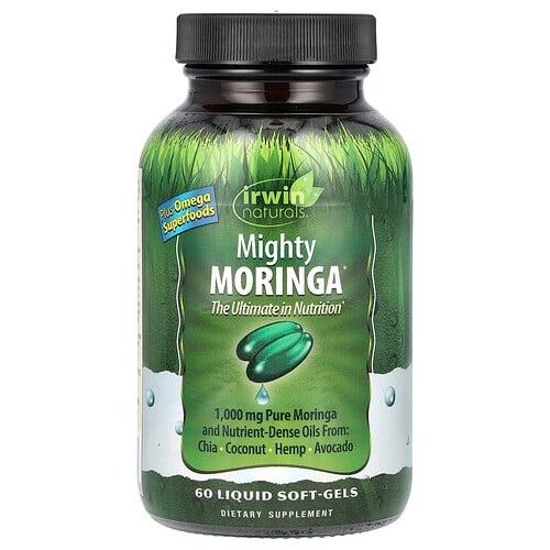 Irwin Naturals Mighty Moringa 60 Liquid Soft Gels product image