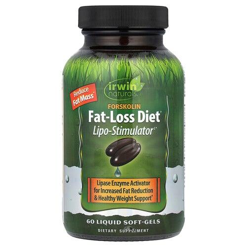 Irwin Naturals Forskolin Fat Loss Diet 60 Liquid Soft Gels product image