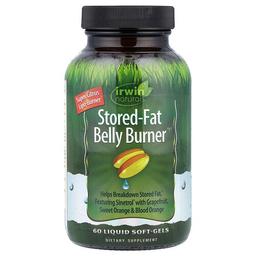 Irwin Naturals Stored Fat Belly Burner 60 Liquid Soft Gels