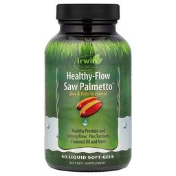 Irwin Naturals Healthy Flow Saw Palmetto 60 Liquid Soft Gels