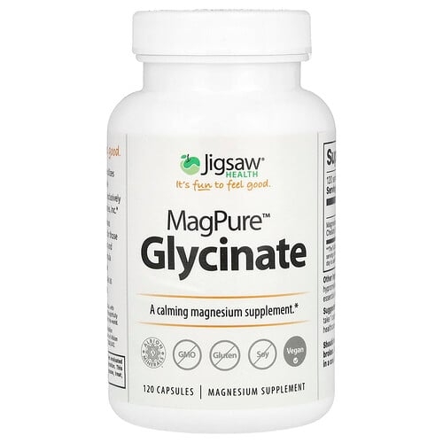 Jigsaw Health Magpure Glycinate 120 Capsules 50 Mg Per Capsule product image