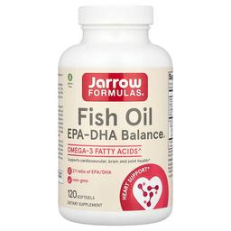 Jarrow Formulas Fish Oil Epa Dha Balance 120 Softgels