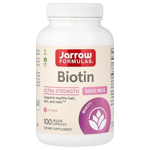 Jarrow Formulas Biotin 100 Veggie Capsules product image