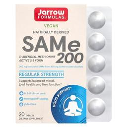 Jarrow Formulas Same 200 200 Mg 20 Tablets