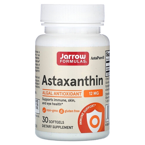 Jarrow Formulas Astaxanthin 12 Mg 30 Softgels product image