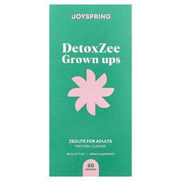 Joyspring Detoxzee Grown Ups Zeolite For Adults 2 Fl Oz 60 Ml
