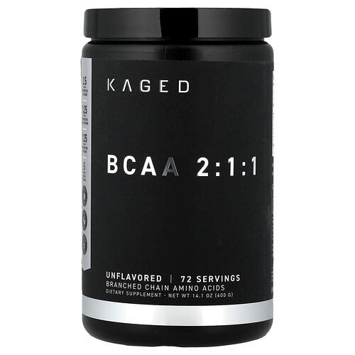 Kaged Bcaa 2 1 1 Unflavored 14 1 Oz 400 G product image