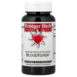 Kroeger Herb Co Bloodtoner 100 Vegetarian Capsules
