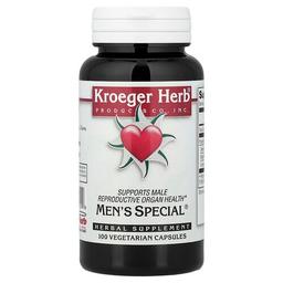 Kroeger Herb Co Men S Special 100 Vegetarian Capsules