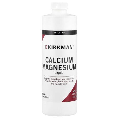 Kirkman Labs Calcium Magnesium Liquid 16 Fl Oz 473 Ml product image