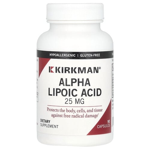 Kirkman Labs Alpha Lipoic Acid 25 Mg 90 Capsules product image