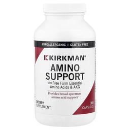 Kirkman Labs Amino Support With Free Form Essential Amino Acids Akg 304 Capsules