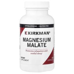 Kirkman Labs Magnesium Malate 120 Capsules 160 Mg Per Capsule