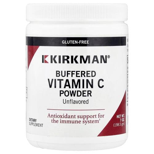 Kirkman Labs Buffered Vitamin C Powder Unflavored 7 Oz 198 5 G product image