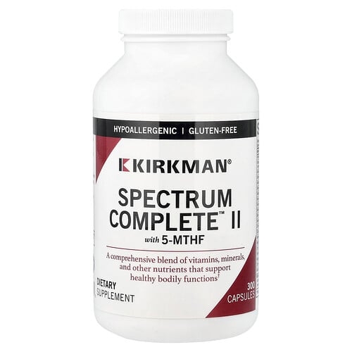 Kirkman Labs Spectrum Complete Ii With 5 Mthf 300 Capsules product image