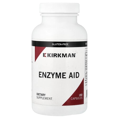 Kirkman Labs Enzyme Aid 180 Capsules product image