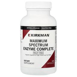 Kirkman Labs Maximum Spectrum Enzyme Complete 120 Capsules
