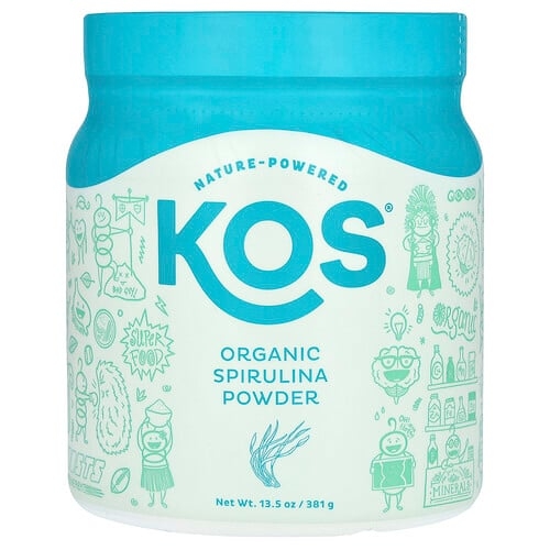 Kos Organic Spirulina Powder 13 5 Oz 381 G product image