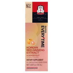 Jungkwanjang Korean Red Ginseng Extract Everytime Grapefruit 10 Sticks 0 34 Fl Oz 10 Ml Each
