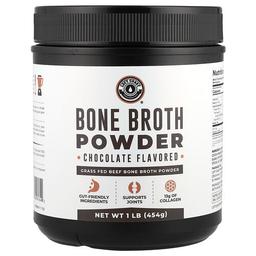 Left Coast Performance Bone Broth Powder Chocolate 1 Lb 454 G
