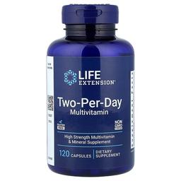 Life Extension Two Per Day Multivitamin 120 Capsules