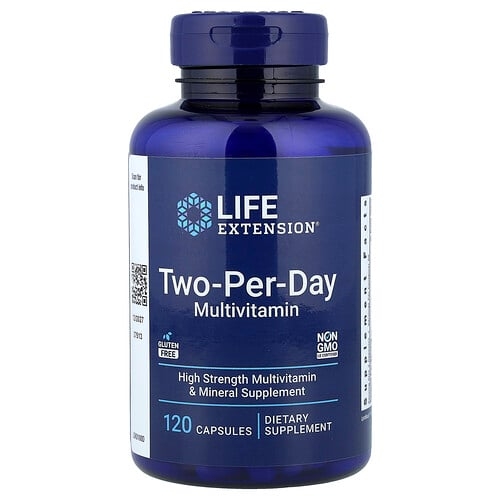 Life Extension Two Per Day Multivitamin 120 Capsules product image