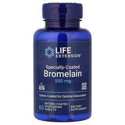 Life Extension Bromelain Specially Coated 60 Enteric Coated Vegetarian Tablets