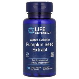 Life Extension Water Soluble Pumpkin Seed Extract 60 Vegetarian Capsules 262 Mg Per Capsule