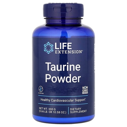 Life Extension Taurine Powder 10 58 Oz 300 G product image